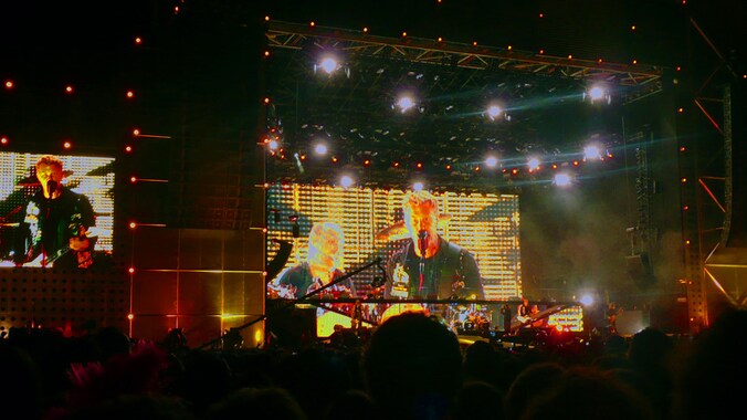 Metallica op het festival Rock in Rio.