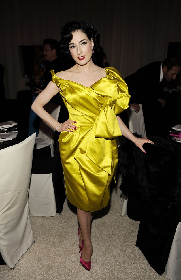 Dita Von Teese.