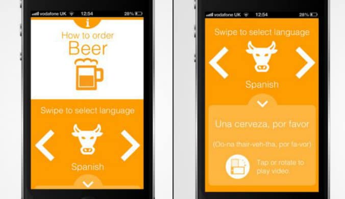 Een frisse pint in 59 verschillende talen met deze app.