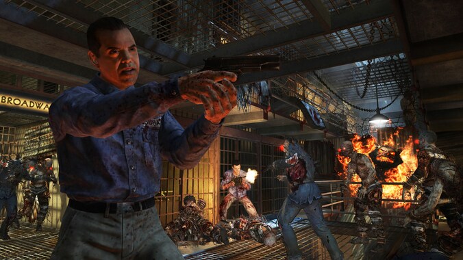 In de 'Call of Duty'-uitbreiding 'Mob of the Dead' zit je op het gevangeniseiland Alcatraz.