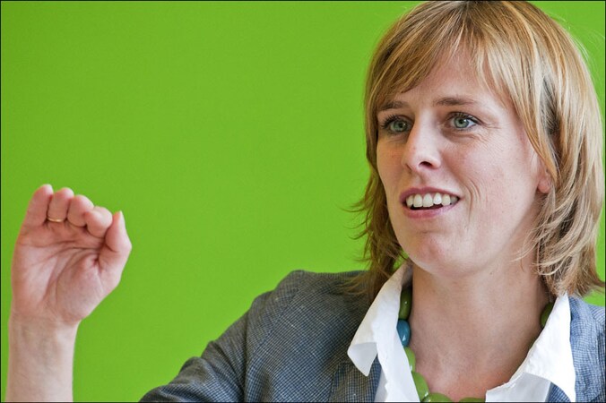 Emily Hoyos schaart zich achter de eis van de vakbonden.