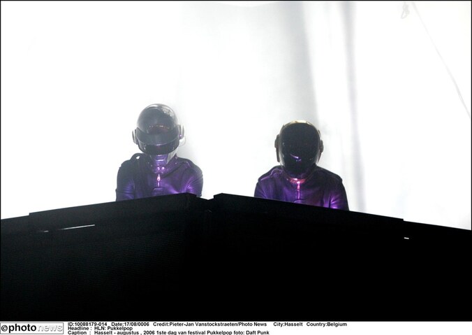 Daft Punk in 2006 op Pukkelpop.