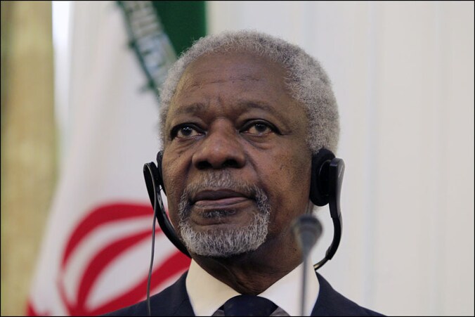 Kofi Annan.