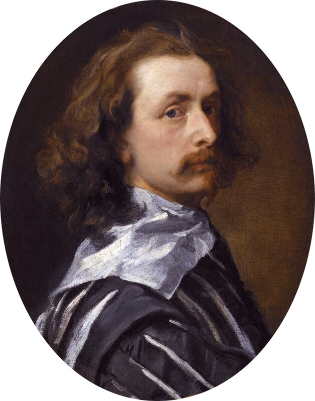 Een zelfportret van Van Dyck uit 1640.
