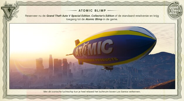 Zeg niet zomaar zeppelin tegen de atomic blimp.