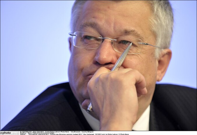 Minister van Begroting Guy Vanhengel (Open VLD).