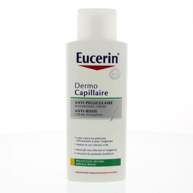 Eucerin DermoCapillaire Anti-Roos Shampoo voor Droge Roos, €13,39.