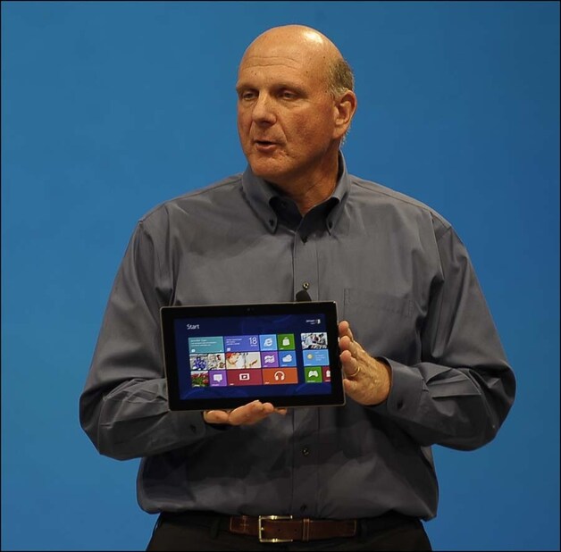 Een foto van de Surface uit 2012.