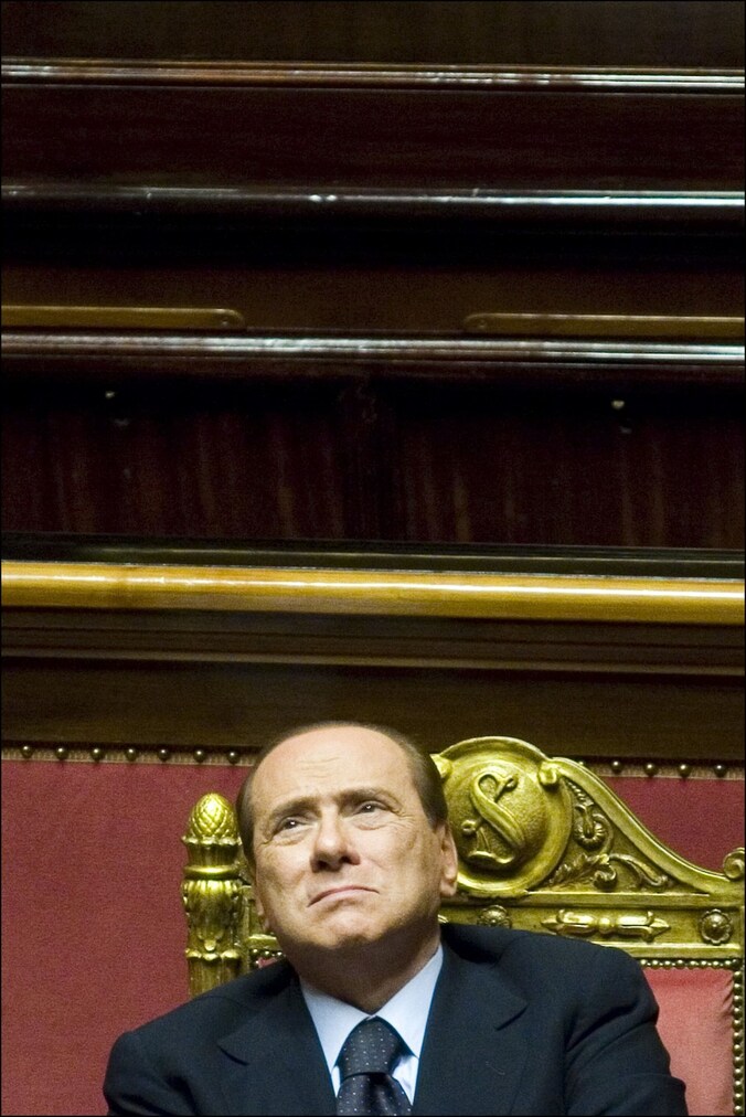 De Italiaanse premier annuleerde op het allerlaatste moment zijn trip naar Lampedusa.