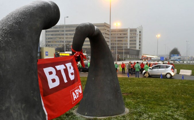 Op 30 november 2012 voerden de douaniers ook al actie op Brucargo.