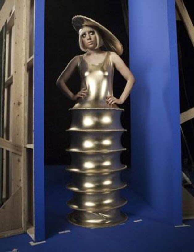 Gaga in Pierre Cardin