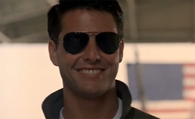 Tom Cruise als Pete 'Maverick' Mithcell