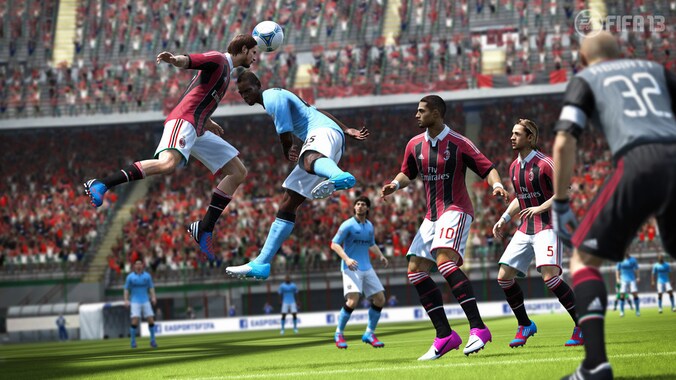 EA Games is de producent van bekende sportgames als FIFA 13.