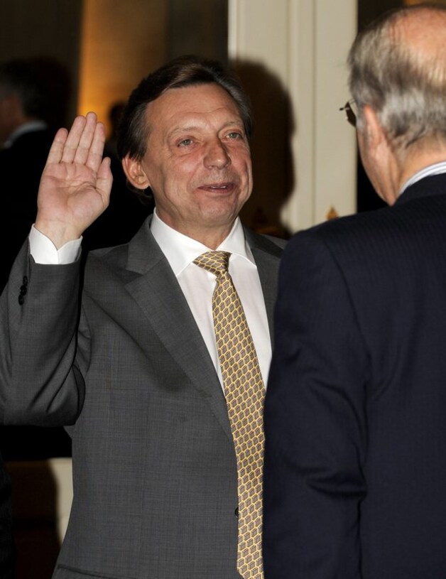 Michel Daerden, minister van Pensioenen.