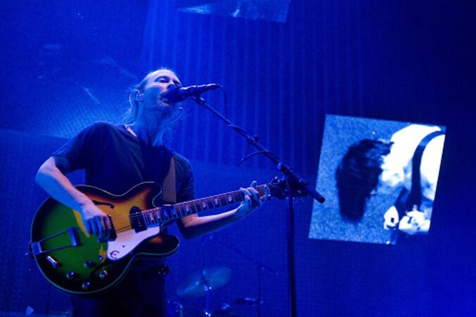 Thom Yorke van Radiohead