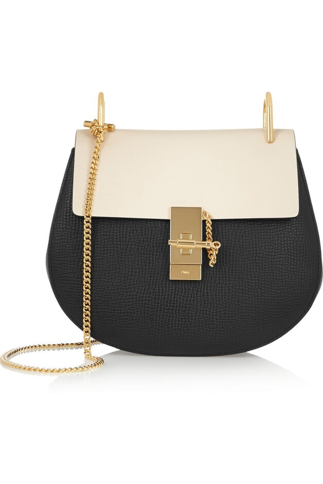 Drew handtas van Chloé, € 1.290 via Net-a-Porter.