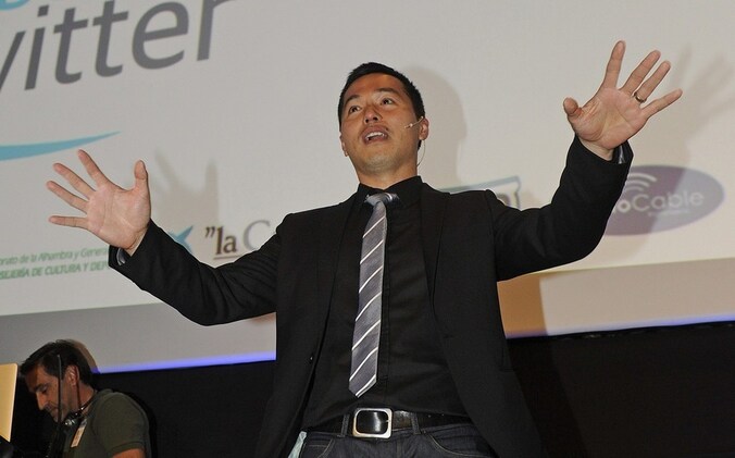 De Britse algemeen directeur Tony Wang van Twitter.
