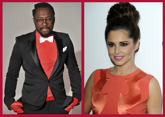 Will.i.am en Cheryl Cole.
