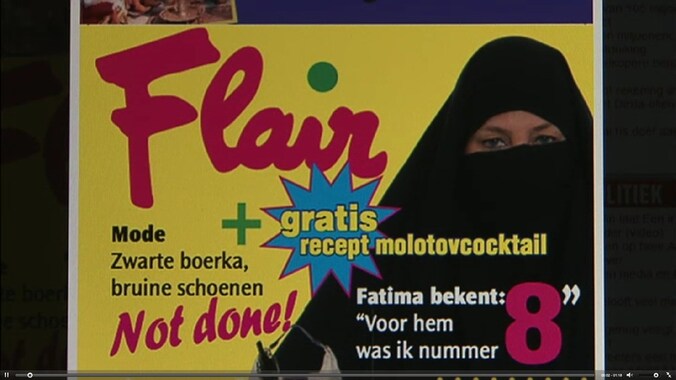 Vlaams Belang publiceerde onder meer deze nepcover.