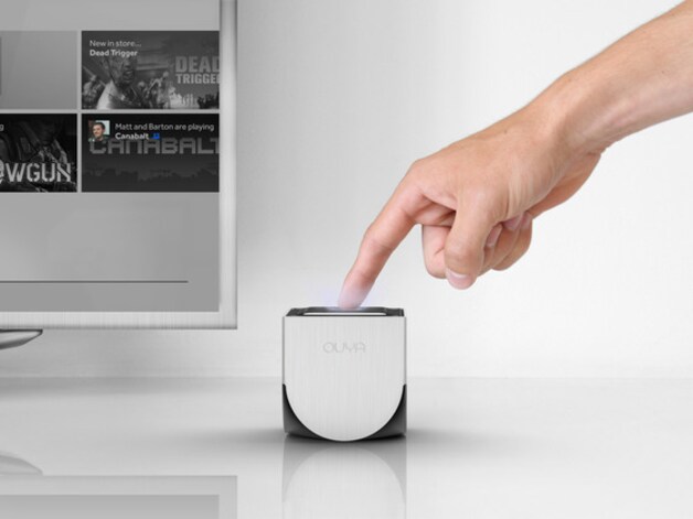 De Ouya-console.