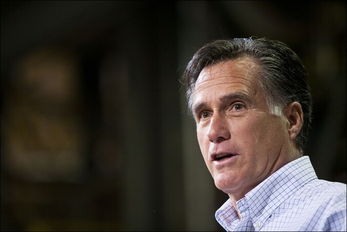 Favoriet Mitt Romney zwijgt tegenwoordig in alle talen over klimaatverandering.