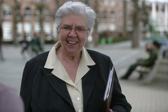 Zuster Monica Van Kerrebroeck.
