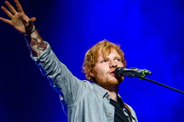 Ed Sheeran, Britse singer-songwriter en Spotify-kampioen.