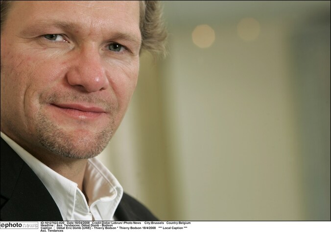 Thierry Bodson, topman van de Waalse socialistische vakbond ABVV.