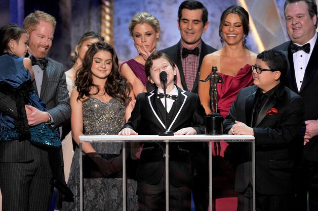 De cast van 'Modern Family'.