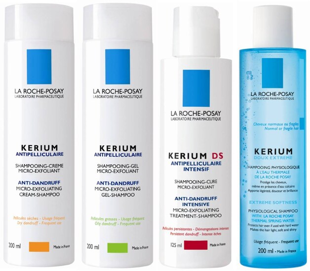 La Roche-Posay Kérium Shampoo Anti-Roos voor de Droge Huid, €12,90.