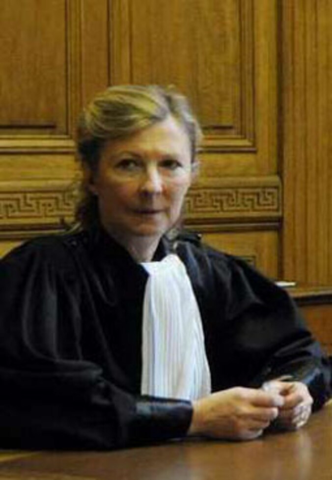Raadsheer Christine Schurmans.