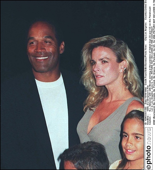 OJ met zijn ex-vrouw Nicole die in 1994 vermoord werd.