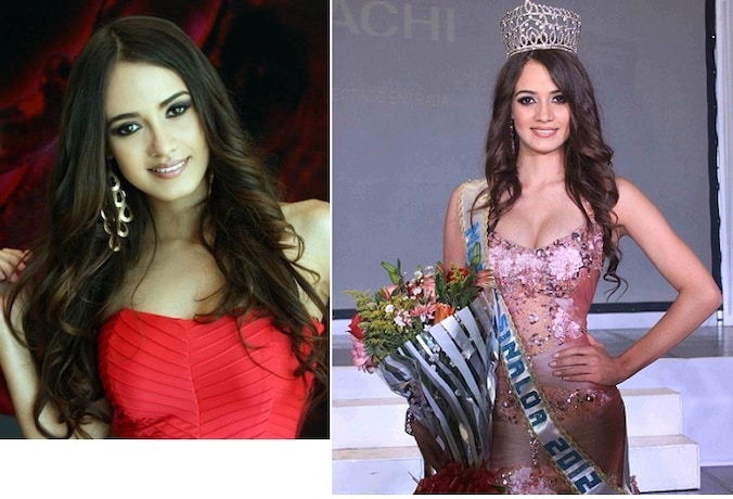 De 22-jarige schone Maria Susana Flores Gamez was eerder dit jaar verkozen tot Miss Sinaloa.