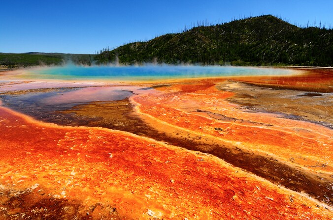 Onder Yellowstone National Park bevindt zich een supervulkaan.