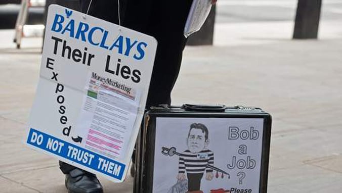 De Britse bank Barclays heeft al toegegeven de Liborrente te hebben gemanipuleerd. © afp.