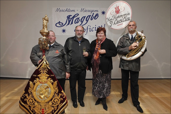 Merchtem huldigde in december Maggie De Block omdat ze de eerste Merchtemse is die het heeft geschopt tot staatssecretaris.