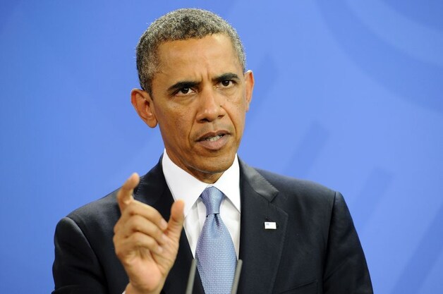 De Amerikaanse president Barack Obama.