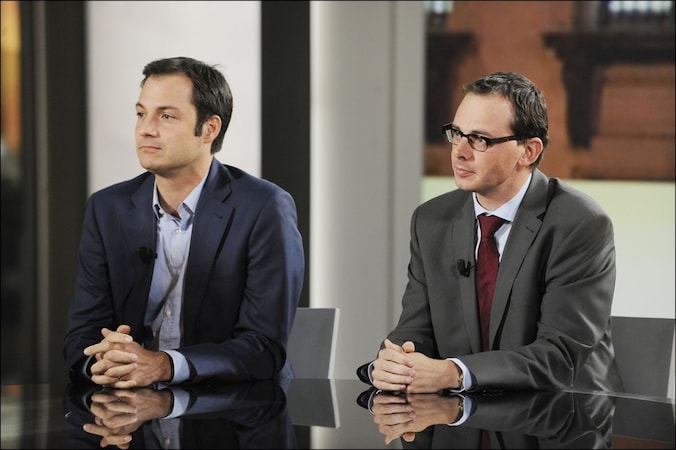 Alexander De Croo en Wouter Beke.