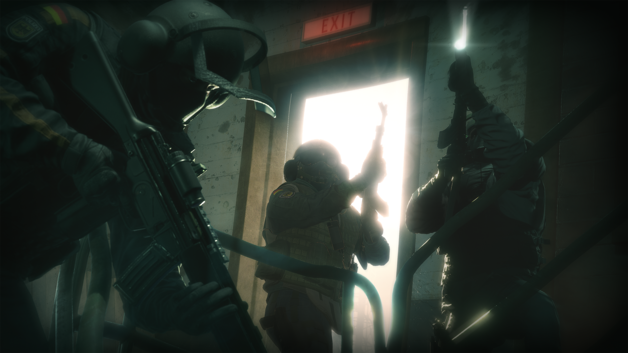 Een screenshot uit 'Rainbow Six: Siege'.
