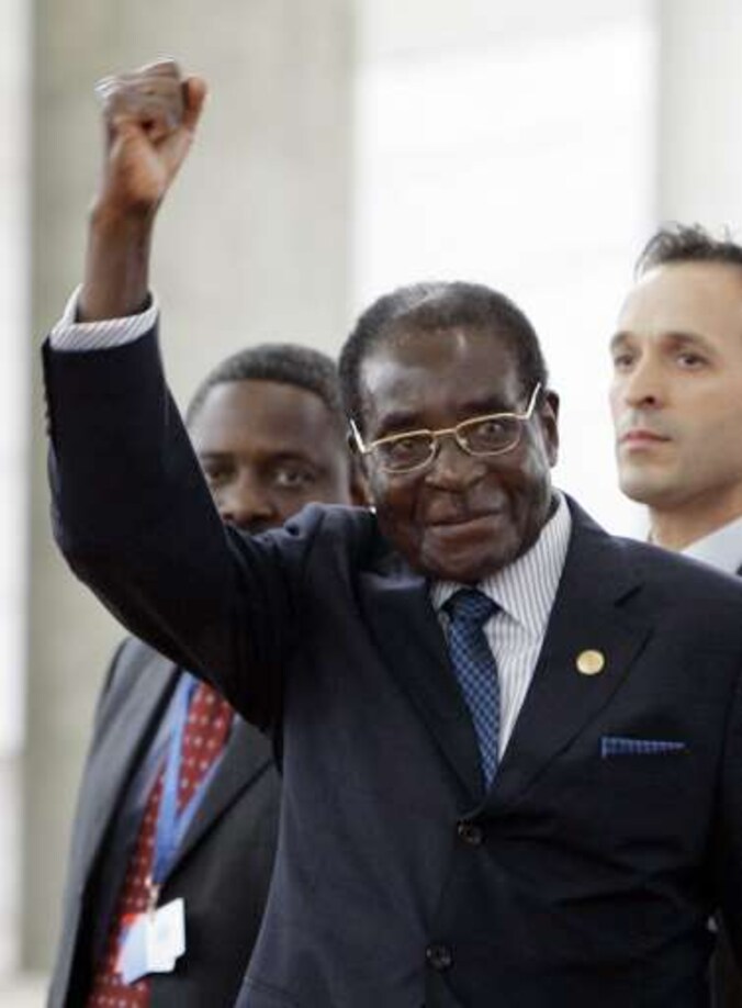 Robert Mugabe.