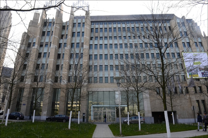 De hoofdzetel van EDF Lumunus in het Brusselse Markiesgebouw.