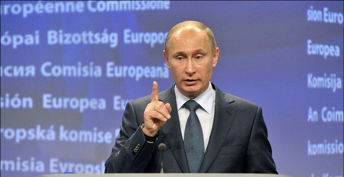 President van Rusland Vladimir Poetin.