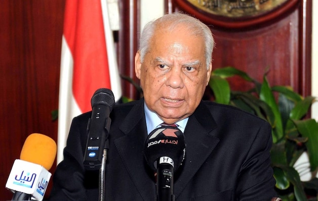 Interim-premier El-Beblawi.