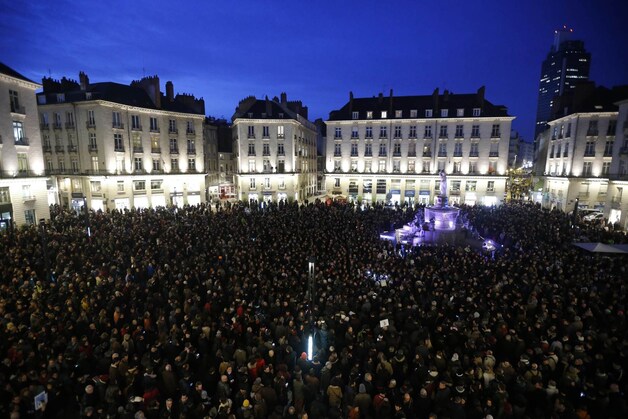 Place Royal in Nantes.