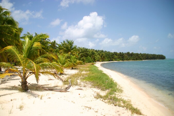 Het paradijslijke Ambergris Caye.