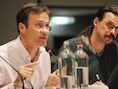Peter Verhaeghe (links) en Manu Claeys van stRaten-Generaal.