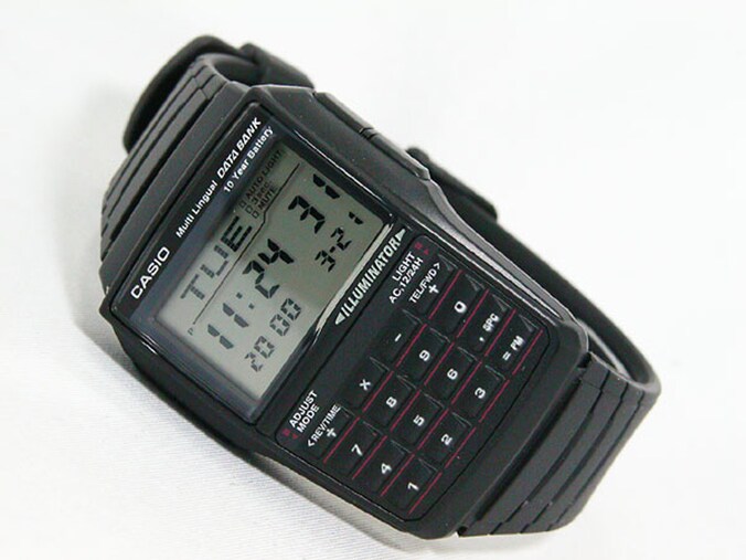 De befaamde Casio Databank uit de jaren 80.
