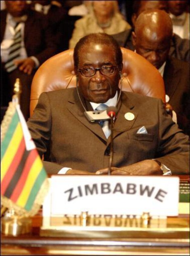 Zimbabwaans president Robert Mugabe