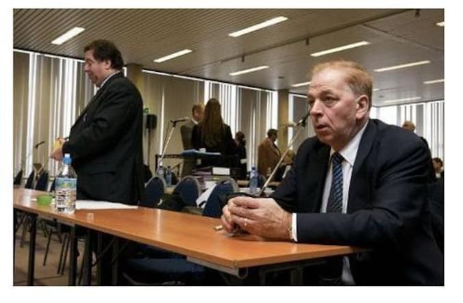Jo Lernout (rechts) hier naast medebeklaagde Nico Willaert (Archieffoto)