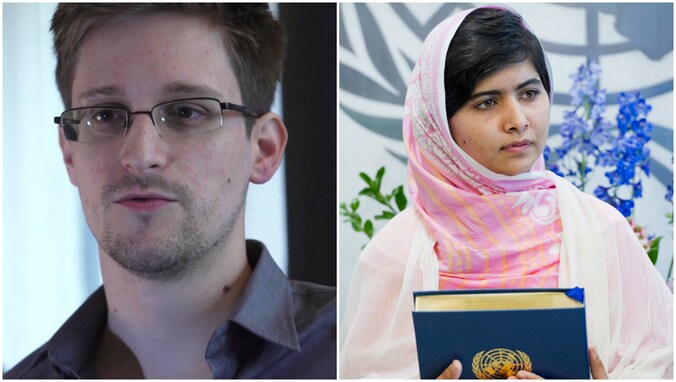 Snowden en Malala Yousafzai op shortlist Sakharovprijs.